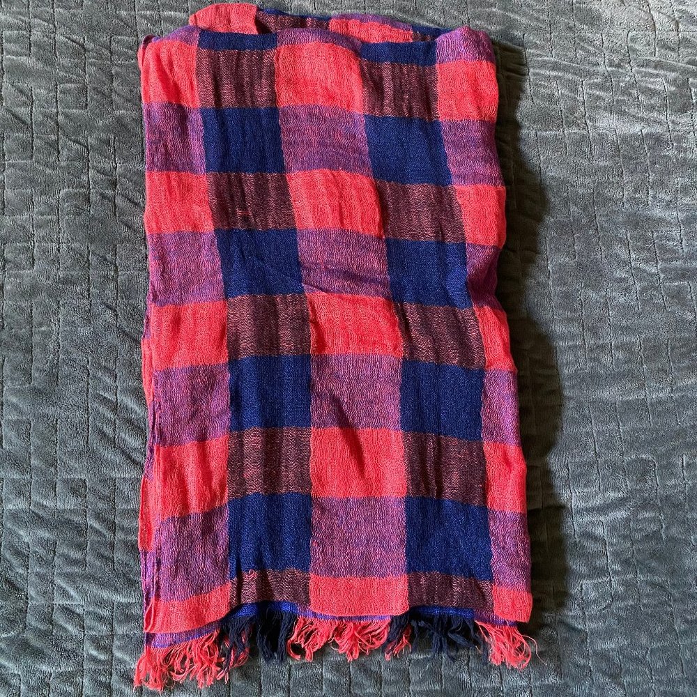 Plaid Scarf